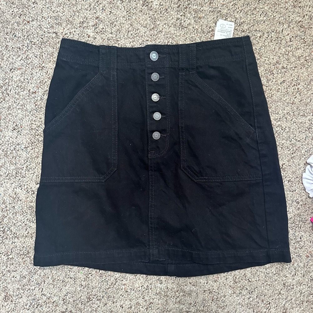 hollister jean skirt {size 5}